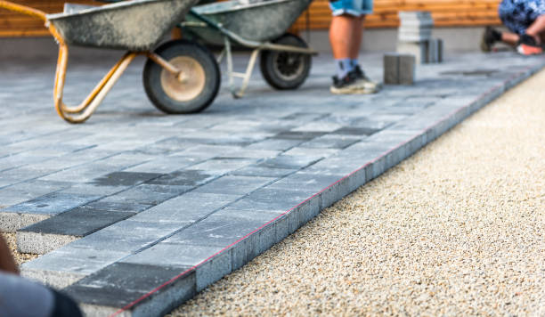 Residential Paver Driveway in Montpelier, IN